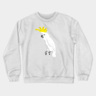 Sulphur-crested cockatoo Crewneck Sweatshirt